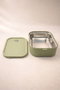 Hermia Caja de almuerzo de acero inoxidable Verde 650 ml